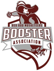 Red Bud Musketeer Boosters Stars, Stripes and Strides Logo