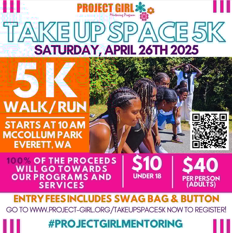 Take Up Space 5K Logo