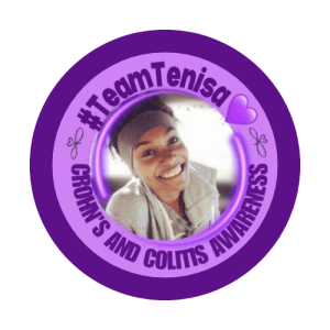 5th Annual #TeamTenisa Crohn’s and Colitis Awareness Walk Run Roll! 5K Logo