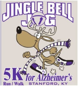 Stanford Jingle Bell Jog 5K Run/Walk for Alzheimer's Logo