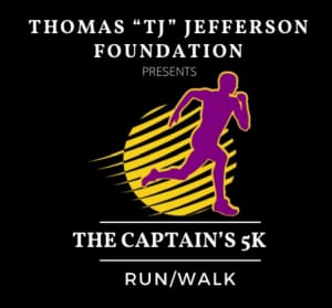 The Captain's 5K Run/Walk & 1 Mile Logo