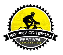 Edwardsville Rotary Criterium Festival - Illinois State Criterium Championship logo