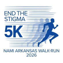 NAMI Arkansas End the Stigma 5K Run/Walk - Northwest Arkansas logo