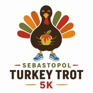 Sebastopol Turkey Trot - 5K Logo