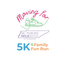 Moving for Mothers' Milk Bank of Tennessee logo