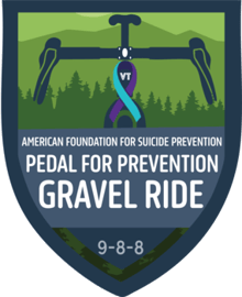 Pedal for Prevention Gravel Ride logo