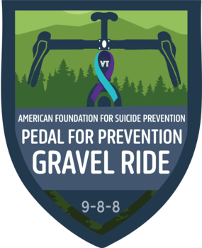 Pedal for Prevention Gravel Ride Logo