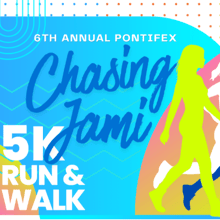 Chasing Jami Memorial 5k logo