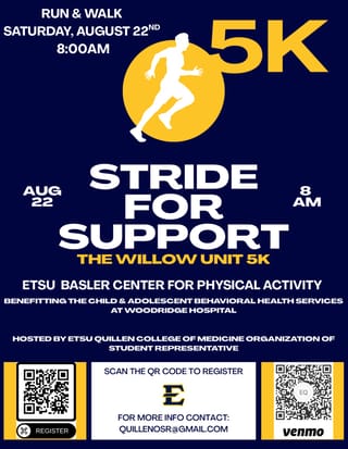 Stride For Support Logo