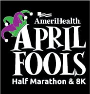 2027 AmeriHealth April Fools Half Marathon & 8K Logo