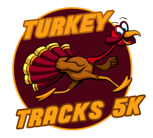 Turkey Tracks Thanksgiving Day 5K Logo