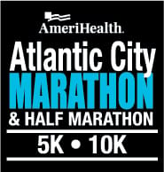 PRESALE! 2026 AmeriHealth Atlantic City Marathon, Half Marathon, 10K & G. Larry James 5K Logo