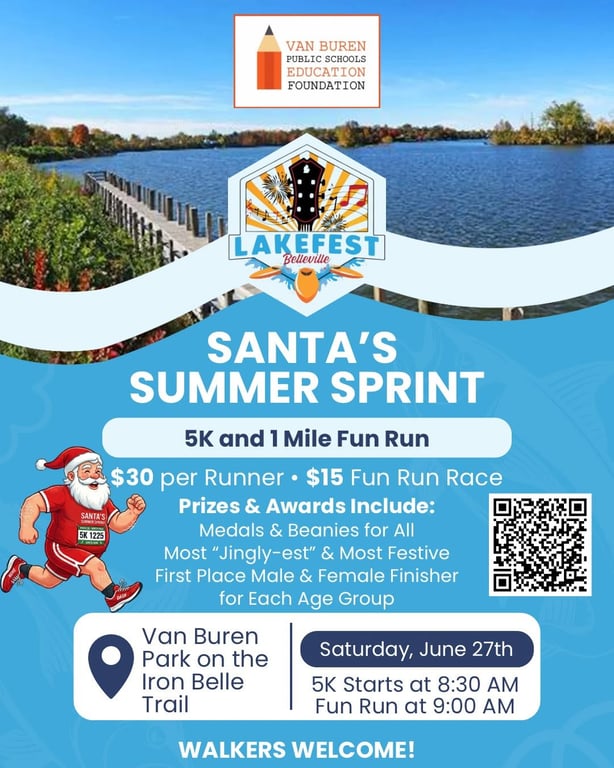 Santa's Summer Sprint logo