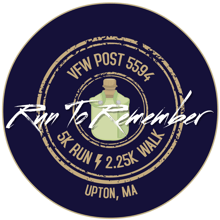 17th Annual Upton VFW Run to Remember 5K logo