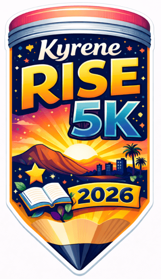 Kyrene Rise 5K - 1M Logo