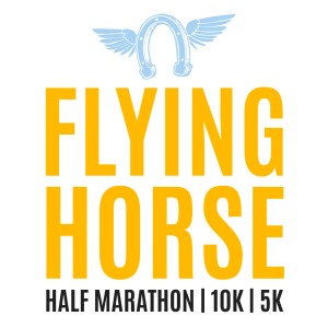 Flying Horse Half Marathon, 10K & 5K Logo