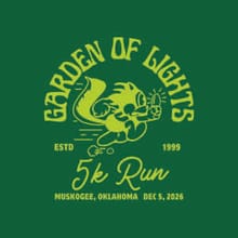 Garden of Lights Run logo
