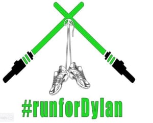 #RUNFORDYLAN 5K, 1M & VIRTUAL RUN Logo