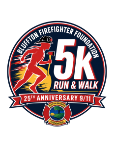 9/11 25th Anniversary Memorial 5K Run/Walk Logo
