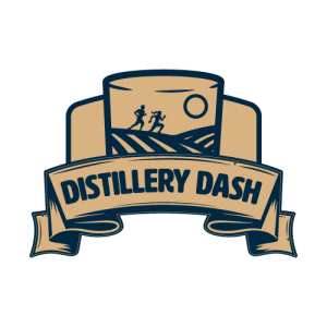 Distillery Dash Cross Country 2.5k/5k/10k Logo