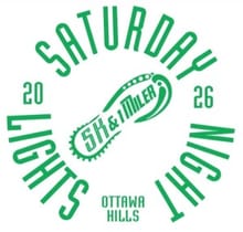 Saturday Night Lights - Ottawa Hills Back to School 5K & 1M logo