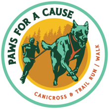 Paws for a Cause Canicross & Trail Run/Walk for Charity 2026 logo