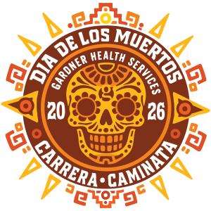 Gardner Health Services 2026 Día de los Muertos Run-Walk Logo
