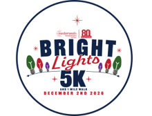 Bright Lights 5K & 1 Mile Walk logo