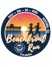 17th Annual BEACHFRONT RUN logo