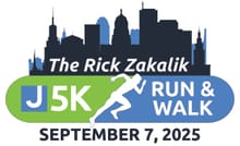 Rick Zakalik J5K Run & Walk logo
