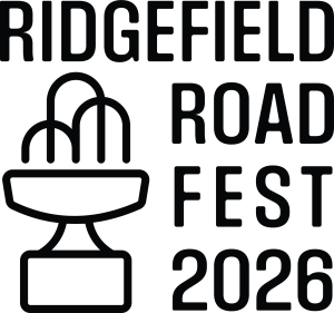 The Ridgefield Road Fest 50th ANNIVERSARY: 1/2 Marathon, 7-Miler, & Iris Fund 5K Logo