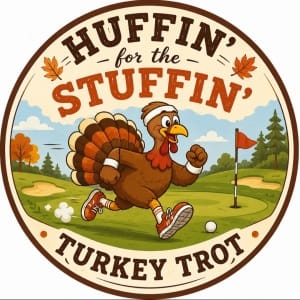 Huffing for the Stuffin Logo