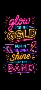 Glow for the Gold 5K Logo