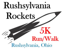 Rushsylvania Rockets 5K Run/Walk logo