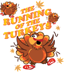 Running of the Turkeys logo