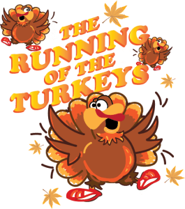 Running of the Turkeys Logo