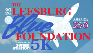 The Leesburg Blue Foundation 5K Logo