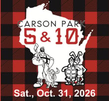Carson Park 5 & 10/Logging Miles logo