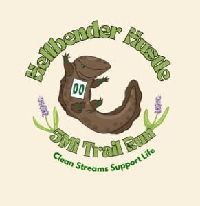 2026 Hellbender Hustle (and Dragonfly Dash) Logo