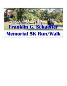 Franklin G. Schaeffer Memorial 5K Run & Walk 2026 logo