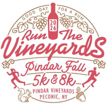 Run the Vineyards - Pindar Fall 5K and 8K logo