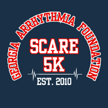 2026 SCARE 5K and Rhythm of Life Health Fair logo