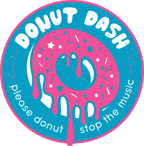 Donut Dash 10K/5K/2K | Hometown Happenings Logo