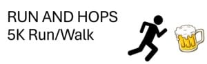 Run and Hops 5k Logo