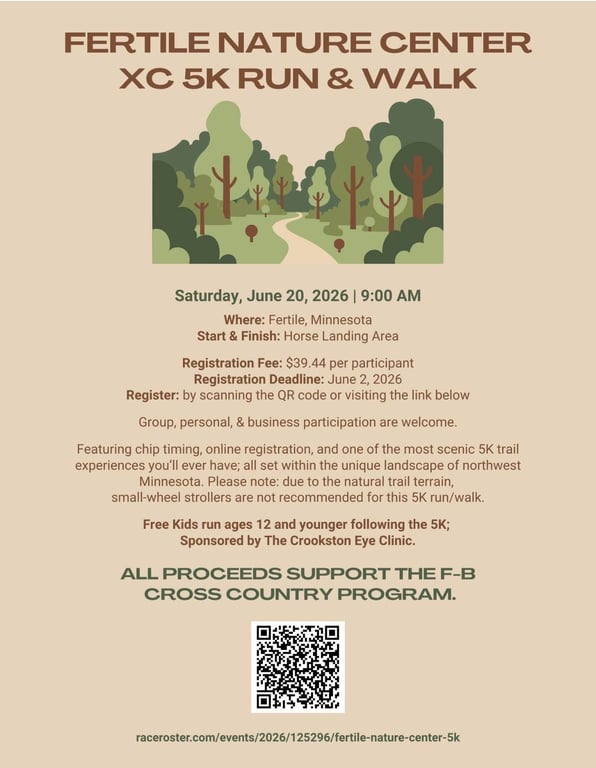 Fertile Nature Center XC 5K logo