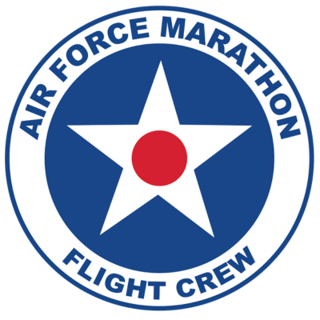 2026 Air Force Marathon Volunteer Registration Logo