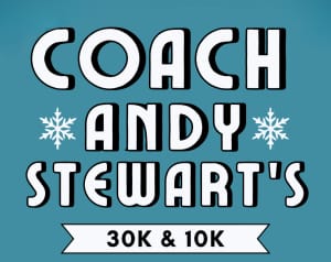 Coach Andy Stewart's 30K & 10K Logo