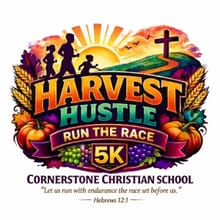 Harvest Hustle : Run the Race logo