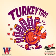 Tom-A-Hawk Turkey Trot 5k logo
