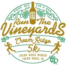 Run the Vineyards - Cream Ridge Winery 5K logo
